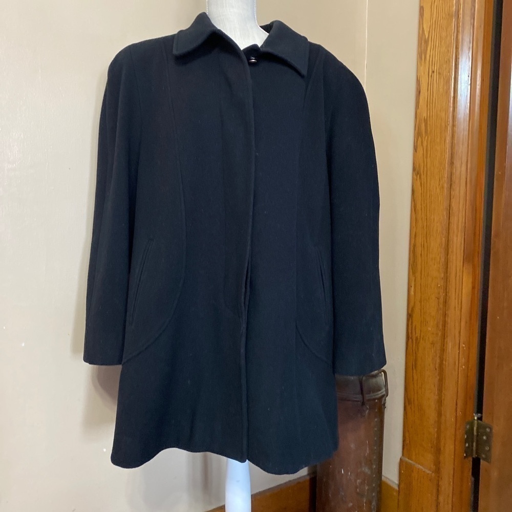 MACKINTOSH new england women's wool trench XL